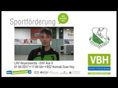 Werbung: LHV gegen Aue - ELSTERWELLE