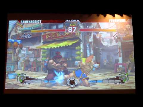 FourWude [Ak] VS Ramenaddict [Ad] Final Round XV Top 8 SSF4AE 2012