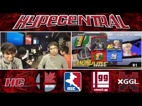 HC100 Smash4 - RR Bo3: Litany (Ganondorf) vs Lunice (Rosalina&Luma)