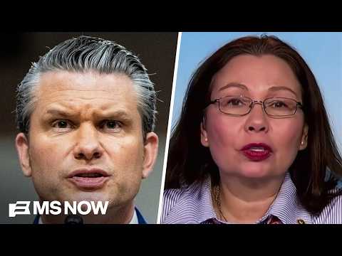 'Performative bulls**t': Duckworth BLASTS Hegseth's plan to screen troops' testosterone levels