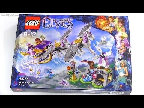 Vidéo LEGO Elves 41077 : Le traîneau d'Aira