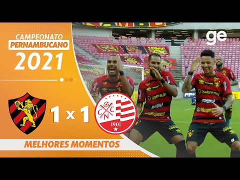 SPORT 1 X 1 NÁUTICO | MELHORES MOMENTOS | IDA FINAL PERNAMBUCANO 2021 | ge.globo