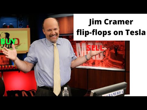 Jim Cramer flip-flops on Tesla - you can't take mainstream advice