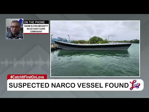Belize Coast Guard Recovers Suspected Narco Vessel off Ambergris Caye PT 1