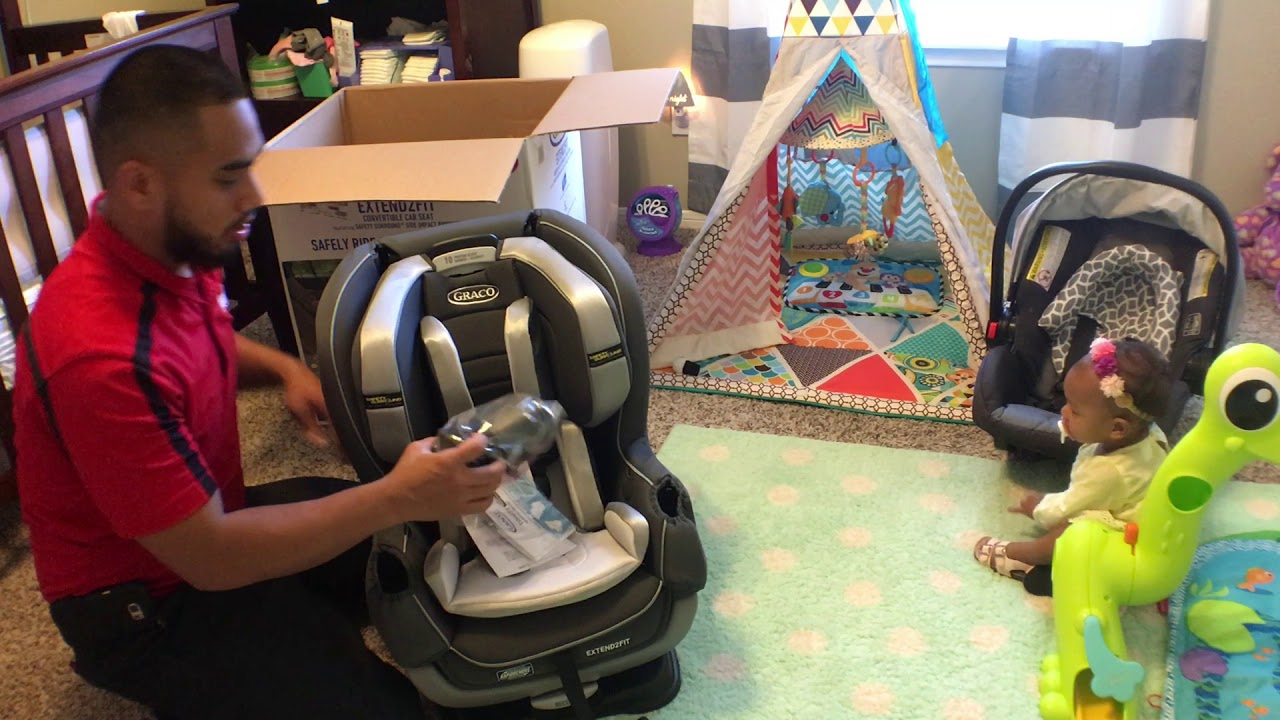 $114.80 saved at Target | Unboxing Graco Extend2fit Convertible Car Seat w/ Safety Surround