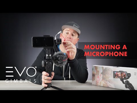 EVO Gimbals® | Mounting A Mic To Your EVO PRO For iPhone & Android