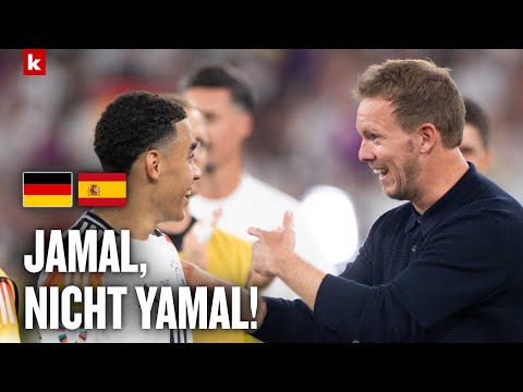 Nagelsmann kontert Fragen: Jamal statt Yamal und der kneifende Rüdiger | Deutschland - Spanien