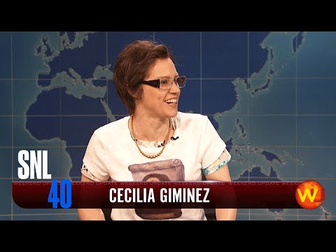 Weekend Update: Cecilia Gimenez - Saturday Night Live
