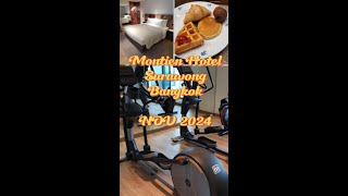 [Hotel]Montien Hotel Surawong Bangkok, Thailand - room, breakfast and gym - NOV 