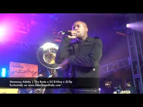 The Roots x Q-Tip x DJ D-Nice performs at Hennessy Artistry New York
