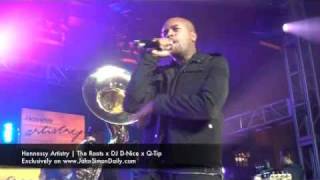 The Roots x Q-Tip x DJ D-Nice performs at Hennessy Artistry New York