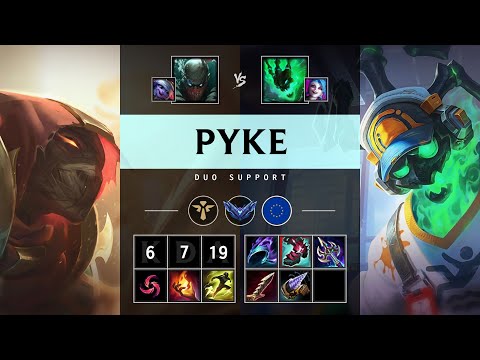 Pyke Support vs Thresh - EUW Diamond Patch 25.16