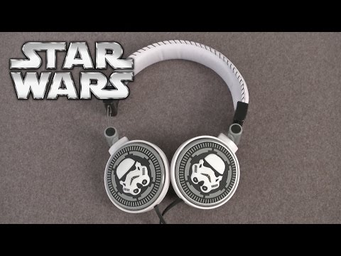 Видео № 0 из игры Наушники проводные Universal: Star Wars Storm Trooper (белые)