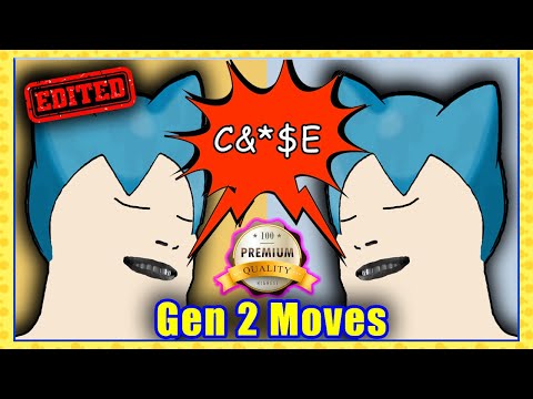 Pokemon Gen 2 Moves Tier List THE PREMIUM | A Curse Upon You