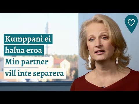 Haluan erota, mutta kumppani ei. Mitä olisi hyvä huomioida?