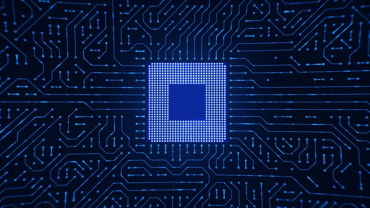 Motherboard CPU Circuits Loop 4k