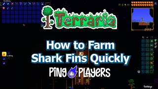 How to Farm Shark Fins Quickly in Terraria
