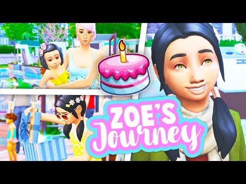ZOE'S BIRTHDAY!🎂🎁 // THE SIMS 4 | ZOE'S JOURNEY #13
