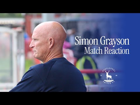 Match Reaction | Simon Grayson v Altrincham