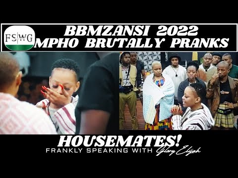 BBMzansi 2022 Mpho Pranks Housemates After Diary Session