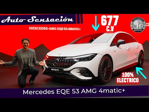 Presentación  Mercedes-amg EQE 53 4matic+ 2023 . ¿ Un digno competidor del M5 o el RS6 ?