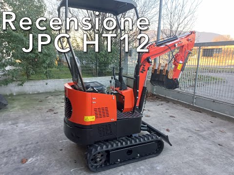 Recensione Miniescavatore JPC HT12