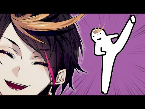 シュウのキックの高さは？ (how high is Shu's kick?【NIJISANJI EN CLIP】)