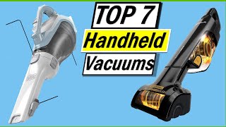 ✅The 7 Best Handheld Vacuums Of 2025 [Buying Guide]