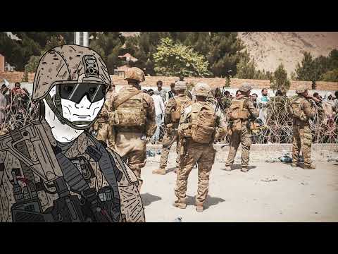 Hurt (Johnny Cash) but you're evacuating Kabul Airport