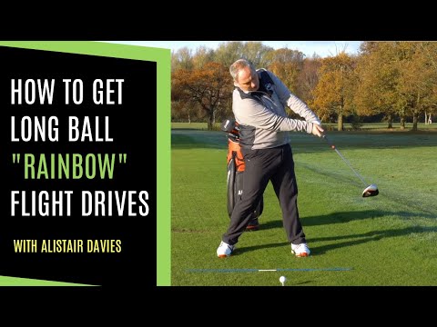Part of a video titled HOW TO HIT THE DRIVER LONGER BY REDUCING SPIN AND GET ...
