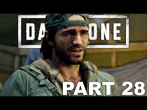 DAYS GONE Campaign Walkthrough Gameplay Part 28 - My First Horde (PS4 PRO 4K)