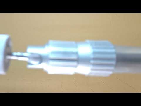 Aluminium camera ceiling mount, polished