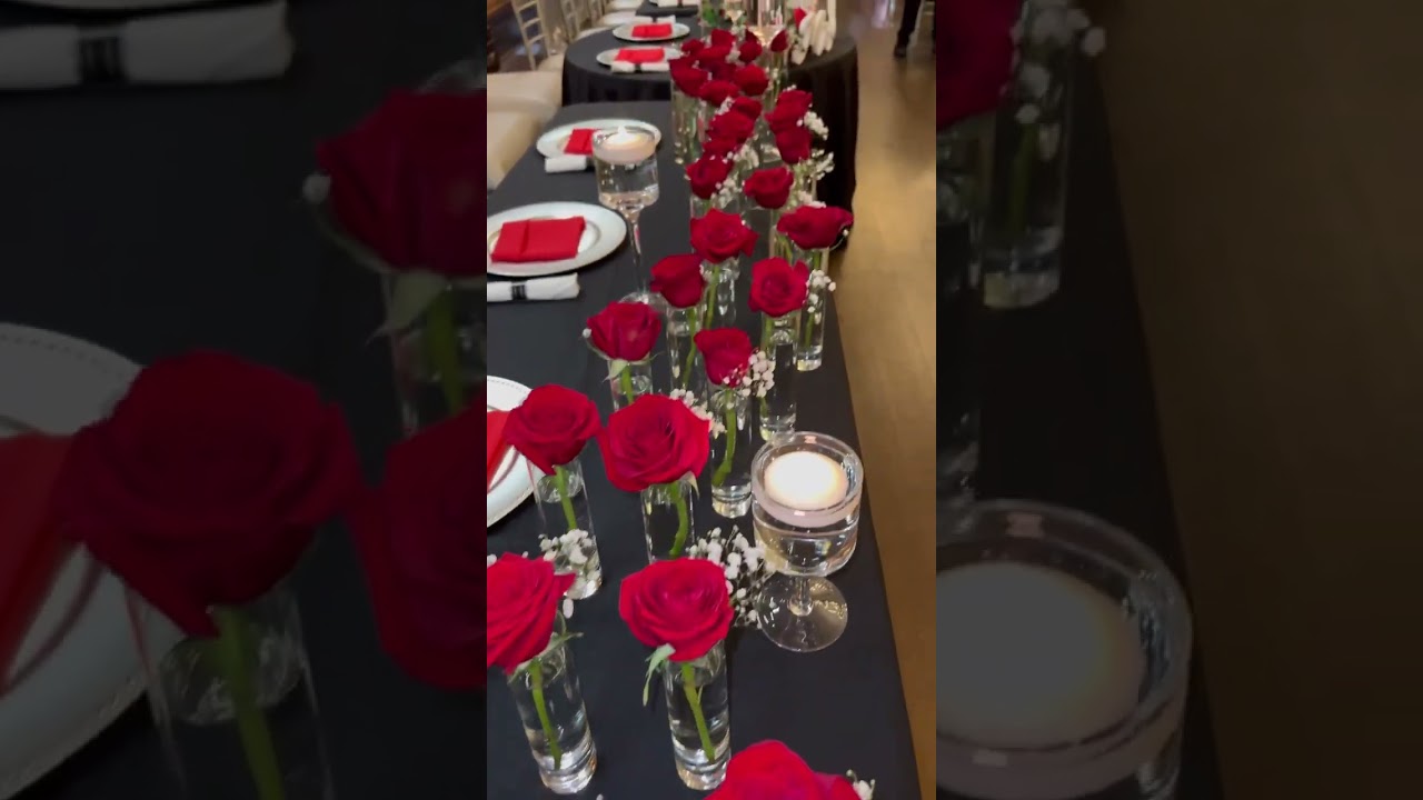 Valentine’s Day Centerpiece| Rose Centerpiece (Beginner Friendly)