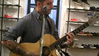 Bayside - Talking of Michelangelo acoustic at Fred Perry's Surplus Shop in Brooklyn 3-29-12