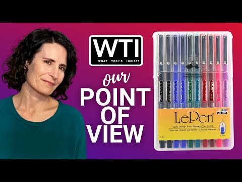 UCHIDA LePen Porous Point Pens - WTI product video review