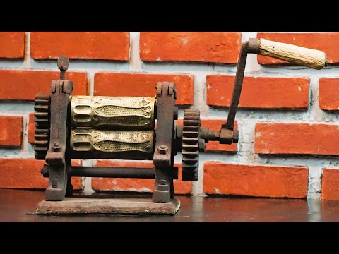 1865 Candy Drop Roller Machine Restoration