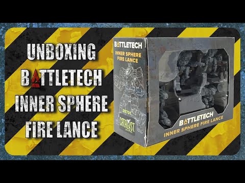 Unboxing Battletech Inner Sphere Fire Lance : TTM Ep024