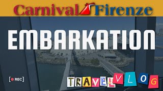 Embarkation Day Carnival Firenze Travel Vlog on the Mexican Rivera