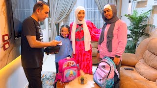 روتين اول يوم دراسة ???? وعملنا سمك وجمبري ????