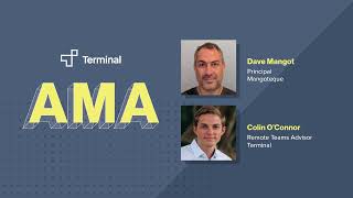 Terminal AMA with Dave Mangot