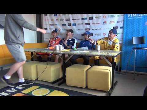 23.7.2017 Hyvinkään Tahko - Kankaanpään Maila lehdistötilaisuus