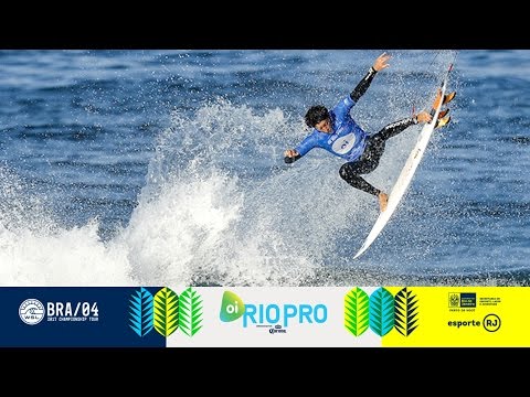 Yago Dora's Massive Air & Final Wave Eliminates Kolohe Andino at the Oi Rio Pro 2017