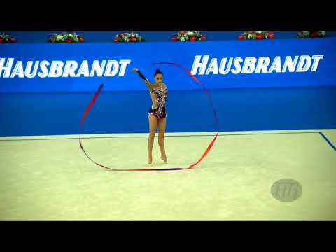 DIAZ Karla (MEX) - 2017 Rhythmic Worlds, Pesaro (ITA) - Qualifications Ribbon