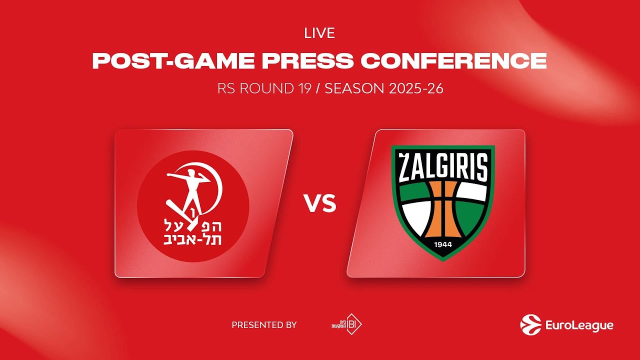 Post- Game Press Conference | Hapoel IBI Tel Aviv - Zalgiris Kaunas