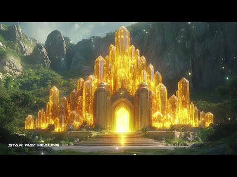 528Hz The Citrine Temple • Manifest Abundance & Prosperity • Solar Plexus Chakra Healing