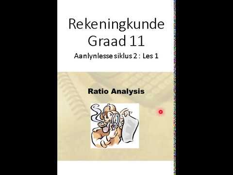 REKENINGKUNDE GRAAD 11: 5 Mei 2020 - periode 5 (05115)