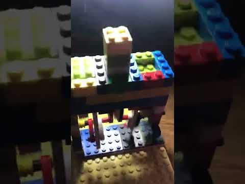 Двигатель внутреннего сгорания из лего