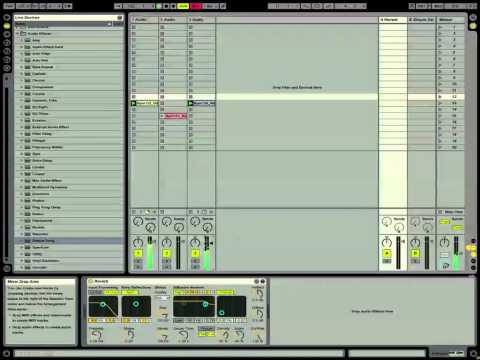 1 Minute Ableton Live Tutorial - Sends and Returns