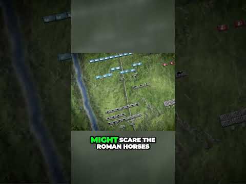 Chaotic Clash: Arab Camel Archers Unleash Mayhem on Roman Chariot Corps