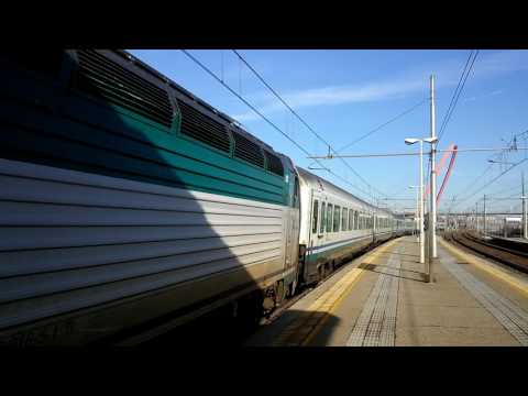 E.444-018 + E.403 016 TITOLARI DELL' IC. IN ARRIVO A TORINO LINGOTTO. 27 - 11- 2016